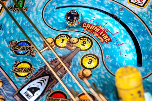 ピンバッジ スカル ソード POLLICINO USA King Kong Pro Edition Pinball - P4P-CoinOp
